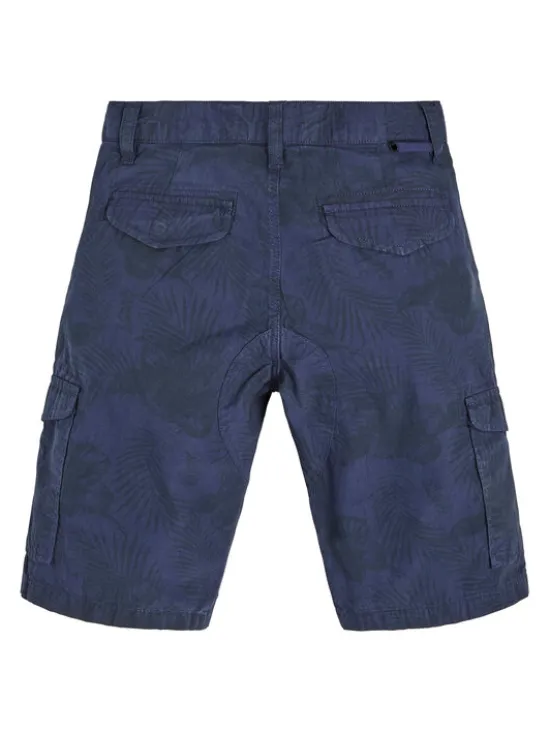 Guess Szorty materiałowe L3GD12 WFCB0 Niebieski Regular Fit