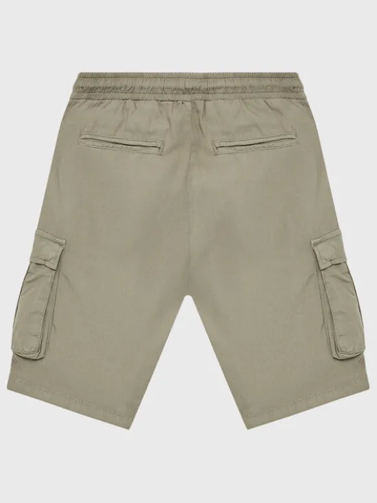Guess Szorty materiałowe L2RD01 D3XN0 Khaki Regular Fit