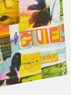 Guess Szorty materiałowe N5GD13 KA6R4 Kolorowy Regular Fit