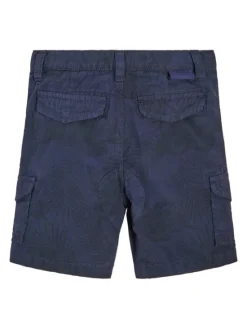 Guess Szorty materiałowe N3GD12 WFCB0 Niebieski Regular Fit
