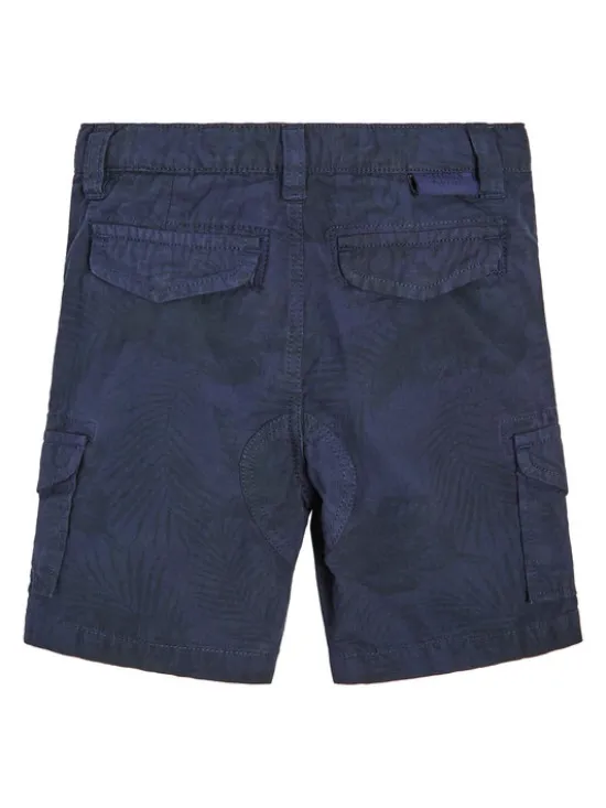 Guess Szorty materiałowe N3GD12 WFCB0 Niebieski Regular Fit