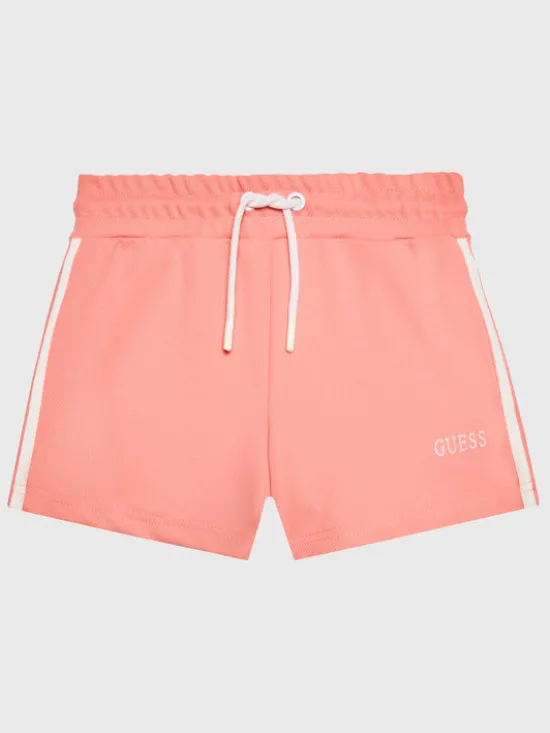 Guess Szorty sportowe J3GD20 KBO62 Różowy Relaxed Fit