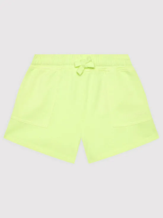 Guess Szorty sportowe J2GD01 KB4O0 Zielony Regular Fit