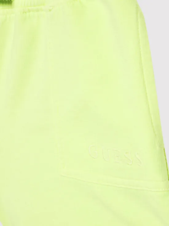 Guess Szorty sportowe J2GD01 KB4O0 Zielony Regular Fit