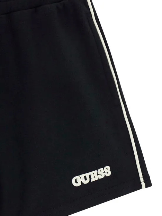 Guess Szorty sportowe J6GD38 KF972 Czarny Regular Fit