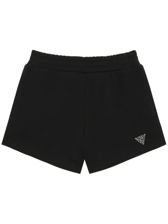 Guess Szorty sportowe J6GD36 KF712 Czarny Regular Fit