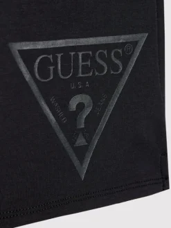 Guess Szorty sportowe J2RD08 FL03S Granatowy Regular Fit