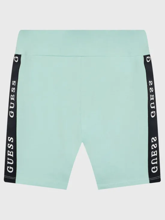 Guess Szorty sportowe J3RD14 KABR0 Niebieski Slim Fit