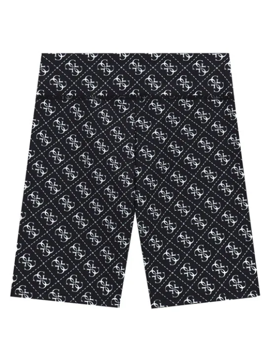 Guess Szorty sportowe J6RD02 MC01P Czarny Slim Fit