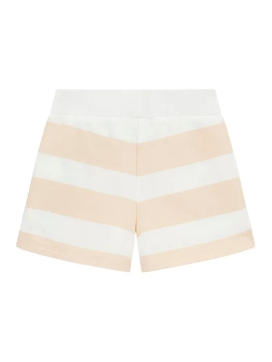 Guess Szorty sportowe K6GD04 KBOR4 Beżowy jasny Regular Fit