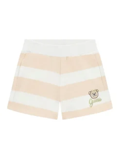 Guess Szorty sportowe K6GD04 KBOR4 Beżowy jasny Regular Fit