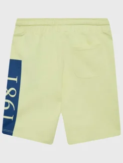 Guess Szorty sportowe L3GD03 KA6R0 Żółty Relaxed Fit