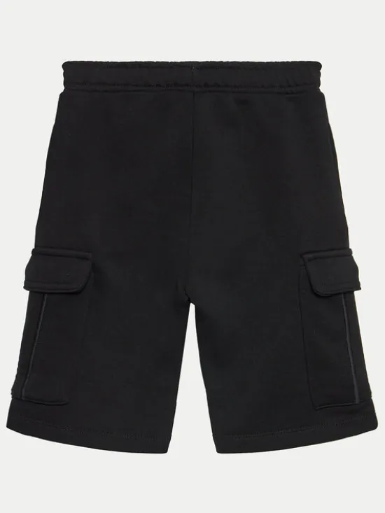 Guess Szorty sportowe L4GD21 KBK32 Czarny Regular Fit