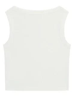 Guess Top J6GI36 K8RT2 Biały Slim Fit