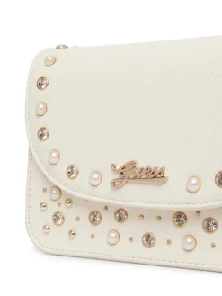 Guess Torebka J6BZ57 W5115 Kremowy