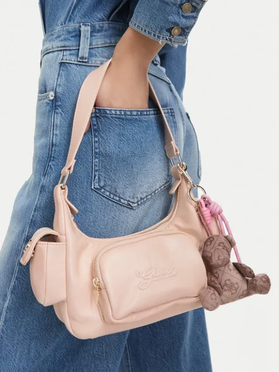Guess Torebka J6YZ28 W2574 Różowy jasny