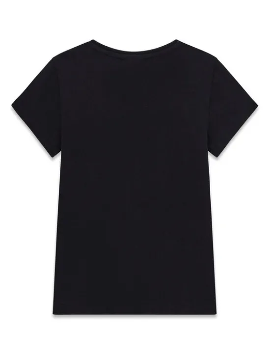 Guess T-Shirt J6GI41 J1314 Czarny Relaxed Fit