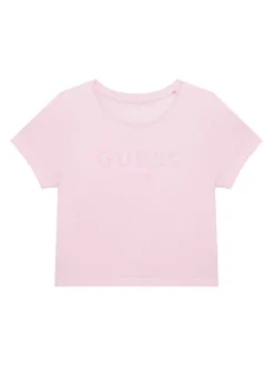 Guess T-Shirt J6GI17 K8HM4 Różowy Regular Fit