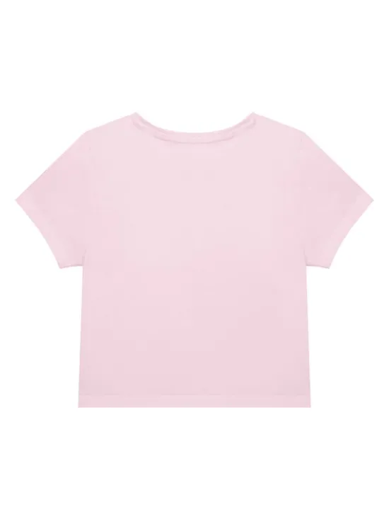Guess T-Shirt J6GI17 K8HM4 Różowy Regular Fit