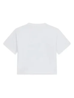 Guess T-Shirt J6GI05 K6YW4 Biały Boxy Fit