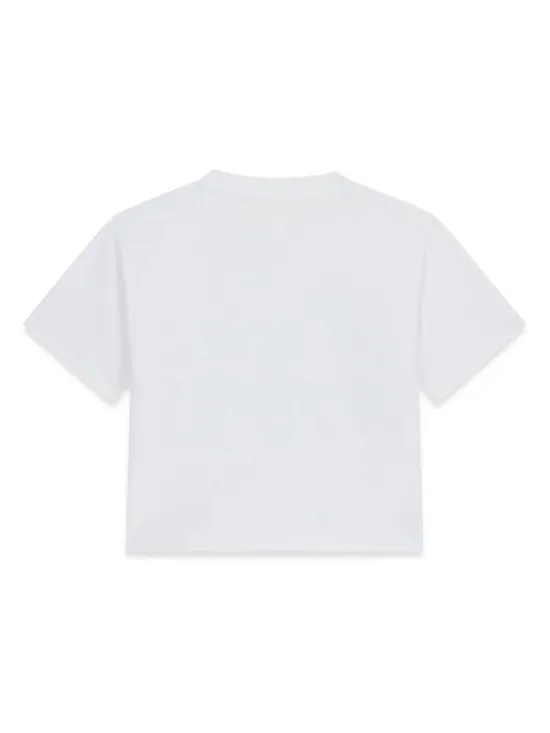 Guess T-Shirt J6GI05 K6YW4 Biały Boxy Fit