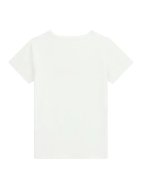 Guess T-Shirt J6GI04 K6YW4 Biały Regular Fit