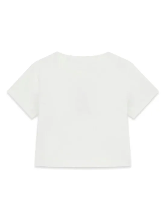 Guess T-Shirt J6GI10 K6YW4 Biały Relaxed Fit