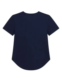 Guess T-Shirt J6GI13 K6YW4 Granatowy Relaxed Fit