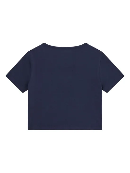 Guess T-Shirt J6GI10 K6YW4 Granatowy Relaxed Fit