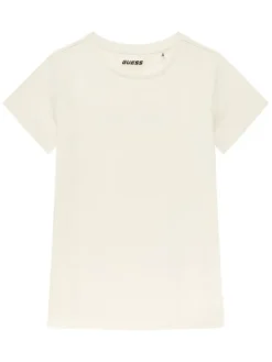 Guess T-Shirt J4RI49 J1314 Beżowy Regular Fit