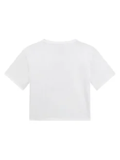 Guess T-Shirt J6RI38 K6YW4 Biały Regular Fit