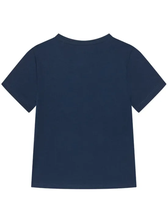 Guess T-Shirt J6RI24 K6YW4 Granatowy Regular Fit
