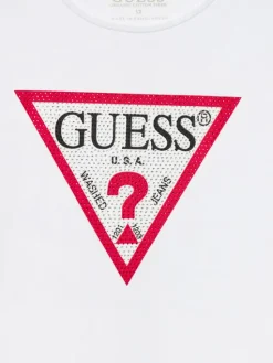 Guess T-Shirt J2YI51 K6YW1 Biały Regular Fit
