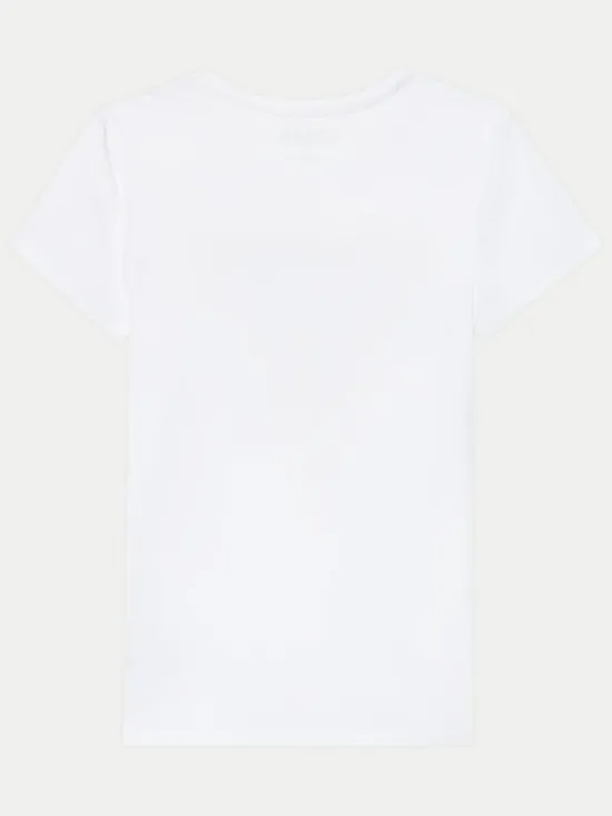 Guess T-Shirt J2YI51 K6YW1 Biały Regular Fit