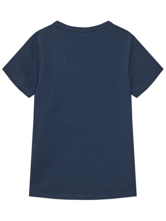 Guess T-Shirt J5YI25 K6YW4 Granatowy Regular Fit