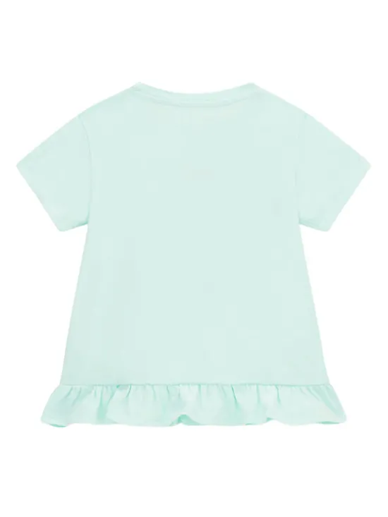 Guess T-Shirt K6GI16 K6YW4 Zielony jasny Regular Fit