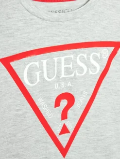 Guess T-Shirt L73I55 K8HM0 Szary Regular Fit