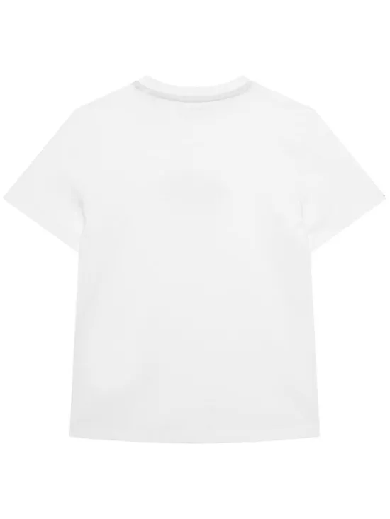 Guess T-Shirt L6RI02 K8HM4 Biały Regular Fit