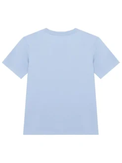 Guess T-Shirt L6RI11 K8HM4 Błękitny Regular Fit