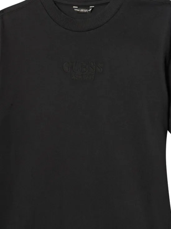 Guess T-Shirt L5RI36 K8HM4 Czarny Regular Fit