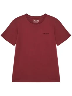 Guess T-Shirt L5YI39 K8HM4 Bordowy Regular Fit