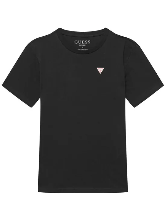 Guess T-Shirt L5YI38 K5M20 Czarny Regular Fit