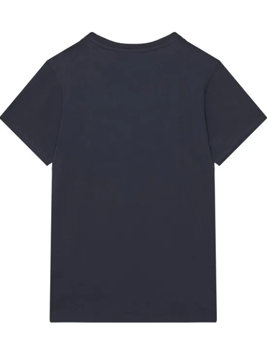 Guess T-Shirt L5YI38 K5M20 Granatowy Regular Fit