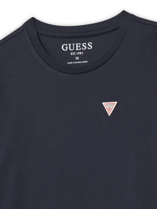 Guess T-Shirt L5YI38 K5M20 Granatowy Regular Fit