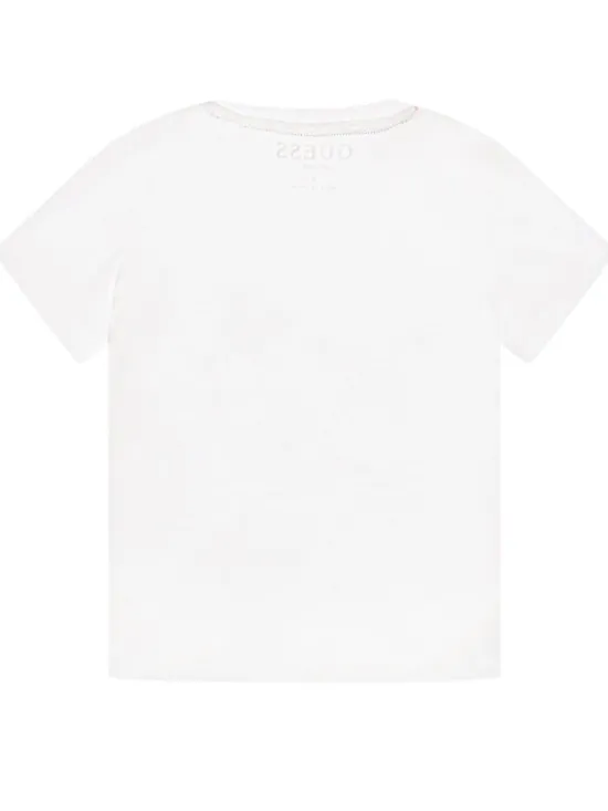 Guess T-Shirt N0BI22 I3Z00 Biały Regular Fit