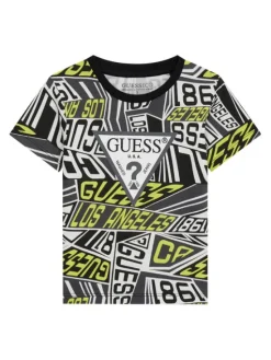 Guess T-Shirt N6RI04 K8HM4 Kolorowy Regular Fit