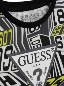 Guess T-Shirt N6RI04 K8HM4 Kolorowy Regular Fit
