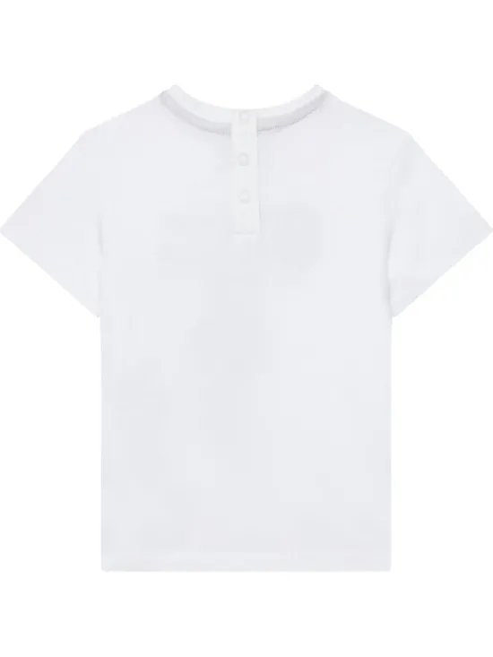 Guess T-Shirt N5YI22 K8HM4 Biały Regular Fit