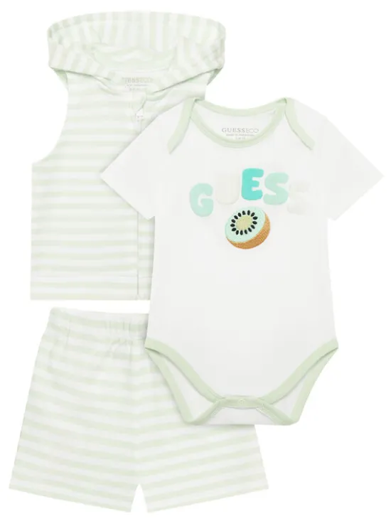 Guess Zestaw dla niemowląt H6GW05 KF891 Zielony jasny Regular Fit