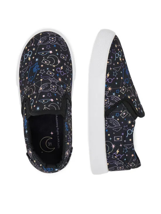 Harry Potter Tenisówki CEO-CP91-AW25-326WBHP Czarny